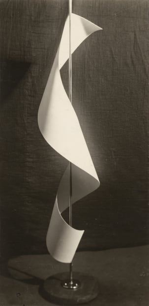 Man Ray (1890-1976) Lampshade, 1920 Gelatin silver contact print mounted to board, printed c. 1920 Signed, titled, dated, and annotated...
