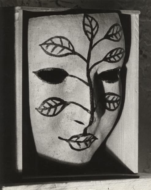 Man Ray (1890-1976) Masque peint (Painted Mask), 1941 Gelatin silver print, printed c. 1970 Titled and dated in other hand...
