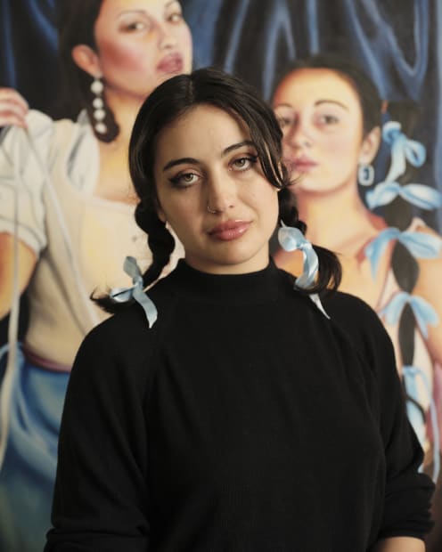 'Some subjects in my paintings are sex workers. I want to paint them in this elevated way. I wanna give...