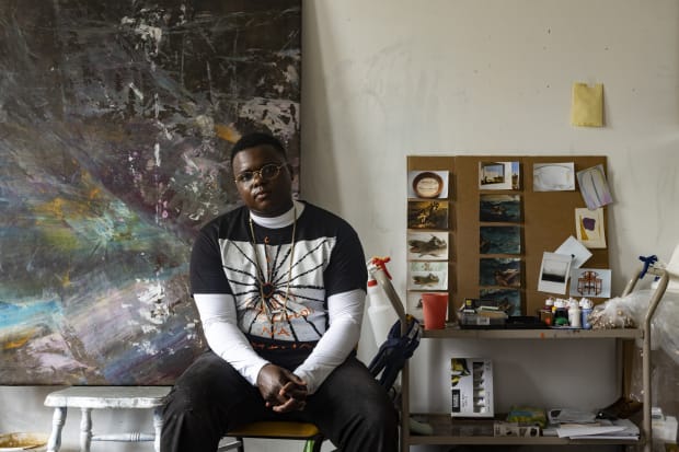 Rindon Johnson (b. 1990) is an artist and poet. He has based his work in language. Johnson has presented solo...