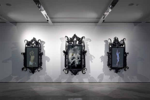 Black Mirrors series In the Black Mirrors series (St. Sebastian, Andromeda, 2017), classical paintings by Niccolò Renieri and Vlaho Bukovac...