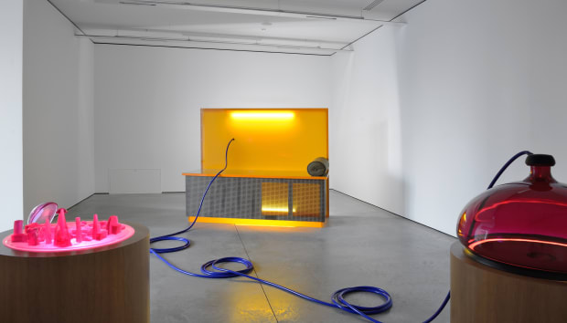 Further interrogating mass culture, KAWS reimagines cartoon characters as postmodern icons. Like Warhol’s Campbell’s Soup Cans, his work captures the...