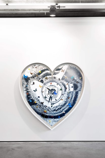 Among his most iconic series, The Rose Window, Durham Cathedral (2008) exemplifies Hirst’s monumental Butterfly Paintings. Thousands of iridescent tropical...