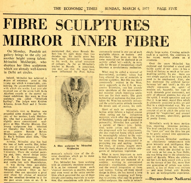 The archive is by no definition static. It is a sustained extension of her studio, constantly offering new insights as...