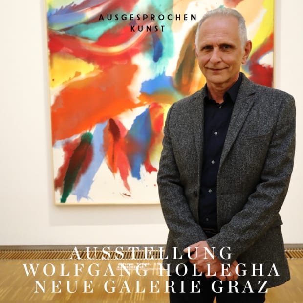 Wolfgang Hollegha. Es gibt allerdings Unaussprechliches. Neue Galerie Graz, Folge Nummer 115