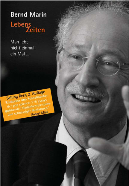 LESUNG BERND MARIN, Prof. Dr. Bernd Marin liest aus seinem neuen Buch