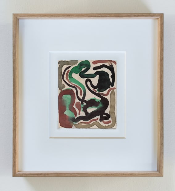 Diamond made gouache paintings on paper – intense portraits, dense crowd scenes, patients in the psych ward. Exceptionally raw, emitting...