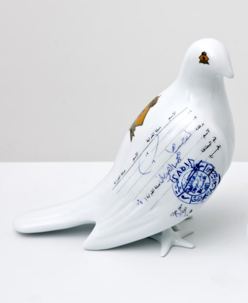 The artist reached out to a large group of leading women from Saudi Arabia to donate their permission documents for...