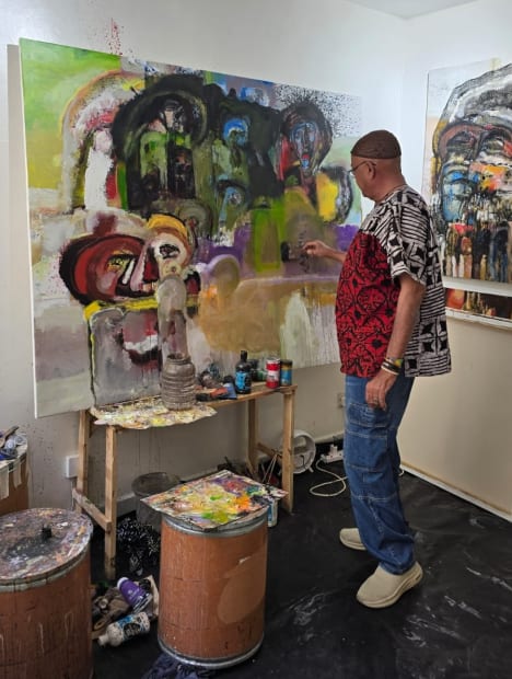 Once a mural artist, now a notable painter and photographer, Issam Hafiez graduated from the College of Fine and Applied...