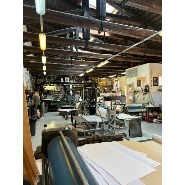 Leila then had the enriching experience of attending a week-long printmaking course at the renowned Venice School of Graphics. Known...