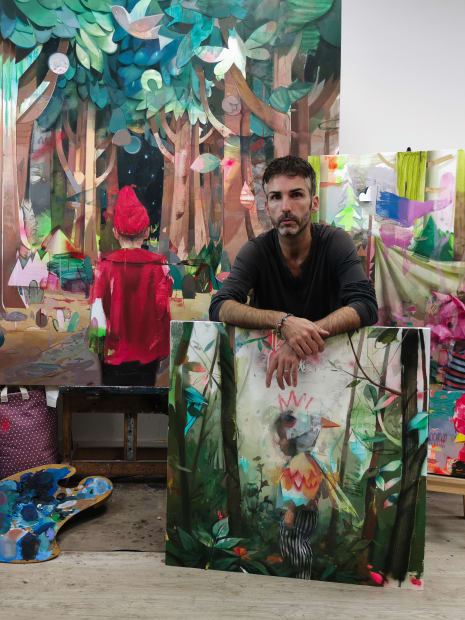 ' Histoires de Papier ' José Luis Ceña (né en 1982 à Málaga) explore l’interaction fragile entre la mémoire, le...