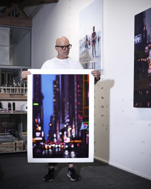 'Although I work within a long tradition of landscape painting, my depiction of the 'seen' landscape is simply a vehicle...