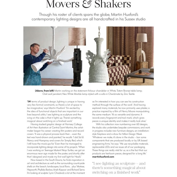 Homes and Gardens - Movers and Shakers