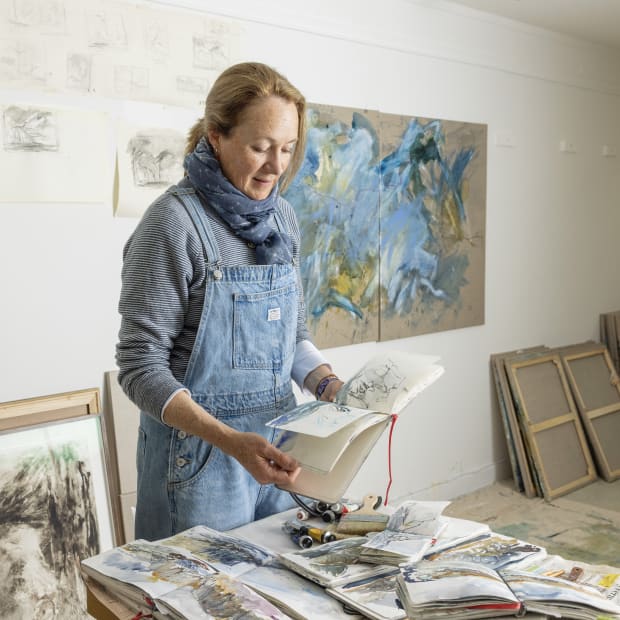 Van Heemstra graduated from City & Guilds of London Art school in 2019 (MA) and was awarded the Norman Ackroyd...