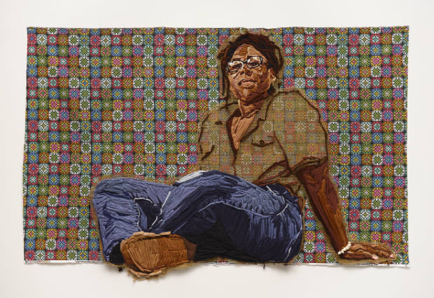 Meet Afro-Caribbean Portraitist Kandy G. Lopez, the Barkley L. Hendricks of Fiber Art, Stephanie Sporn, Vogue