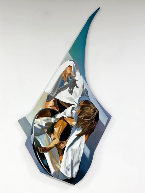 Emily Hana 'Simulacrum' solo exhibition opening night, 20th March