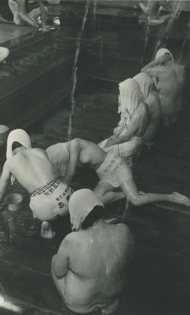 Public bathhouses were even more popular in Japan before the war than they are today, with families, men, women and...