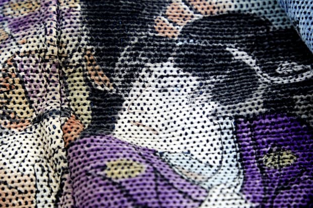 Kimono , Fireman’s reversible jacket (hikeshi-hanten) with overstitched indigo exterior and colourful internal design of dragon, Early 20th century