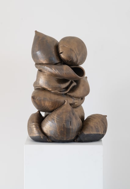 Donna Green wrestles with coils of stoneware, manipulating and prodding to create anthropomorphic gestural shapes that burst and stretch into...