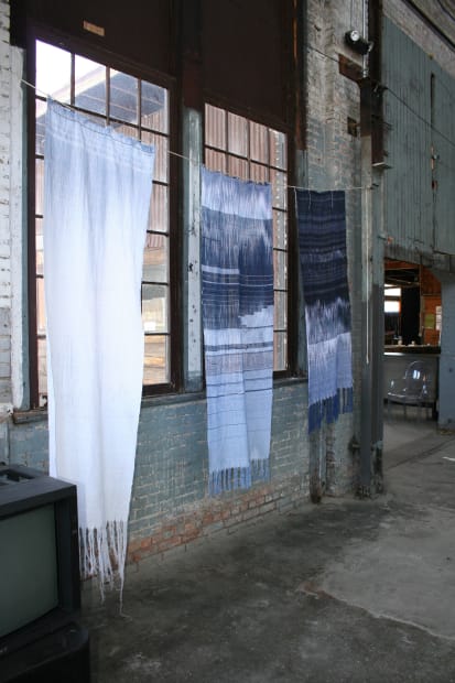 Performance, 24-Hour Weaving, 2018