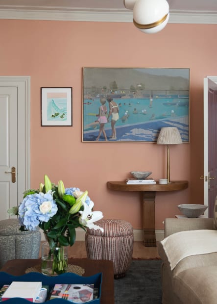 Fergus Hare, lido Acrylic on Linen 90 x 130cm £ 5,500