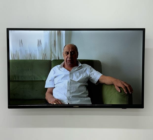 Elham Rokni, The crying man, 2024