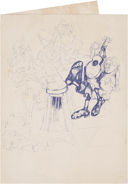 However, his practice was not simply driven by apartheid-induced angst. Dumile told many art historians that his interest in art...