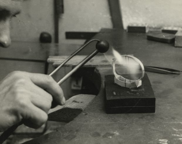 Wiwen Nilsson’s workshop, 1953.