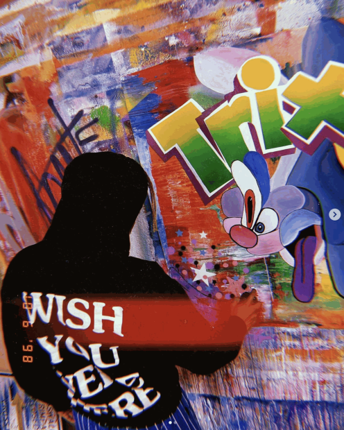 'For me my inspiration comes from curiosity of how to express myself. How can I get my point across in...