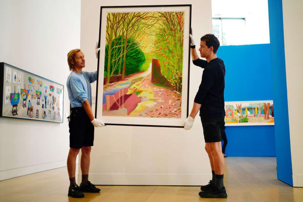 The Most Successful of Hockney's Digital Series, Why have the Arrival of Springs been so successful?
