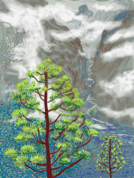 YOSEMITE I OCTOBER 5TH, 2011, David Hockney