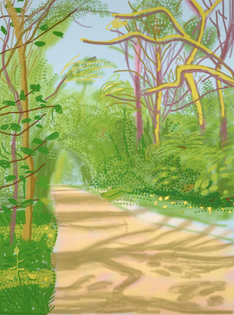 THE ARRIVAL OF SPRING IN WOLDGATE, EAST YORKSHIRE, 25 April 2011