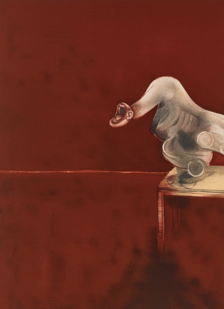 After Second Version of the Triptych 1944 (Right Panel) by Francis Bacon