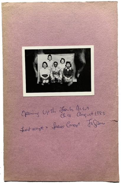 In August 1988 Channel 4 television in the UK broadcast a four part series entitled 'Opening Up the Family Album'....
