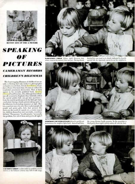 Pictures of children were a popular subject for Picture Post magazine and Kurt Hutton excelled at recording them often by...