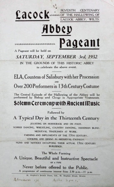 One of E. O. Hoppé's more extraordinary projects was to record the pageant at Lacock Abbey in 1932. Reflecting the...