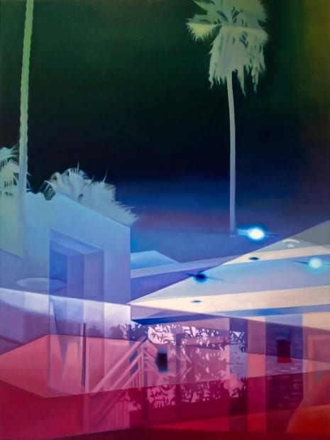 The artist's Southern California roots are evident in the atmospheric qualities of these works, reflecting the region's unique light and...