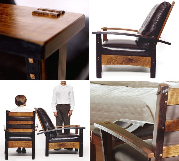 Foundation, Forging my artistic mettle with woodwork and upholstery.