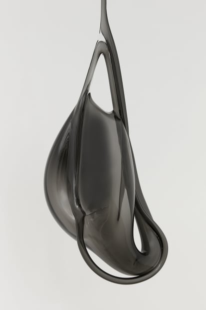 Breath seeps through her tightly closed mouth | Position II: Swelling #2 contemplates flights from materiality into other forms of...