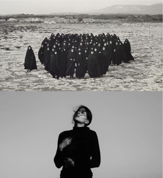 Albion Jeune is pleased to present Shirin Neshat (b. 1957, Iran) and Sarah Brahim (b.1992, Riyadh) in Cartographies of Presence....