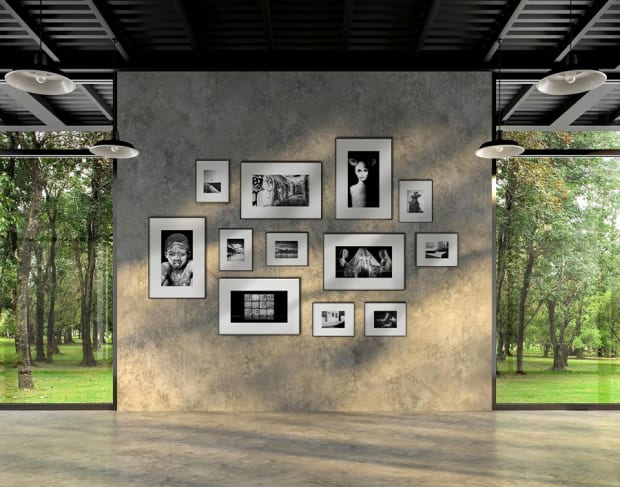 Levensechte kunst fotografie, De enige digitale kunstkader dat lijkt op papier