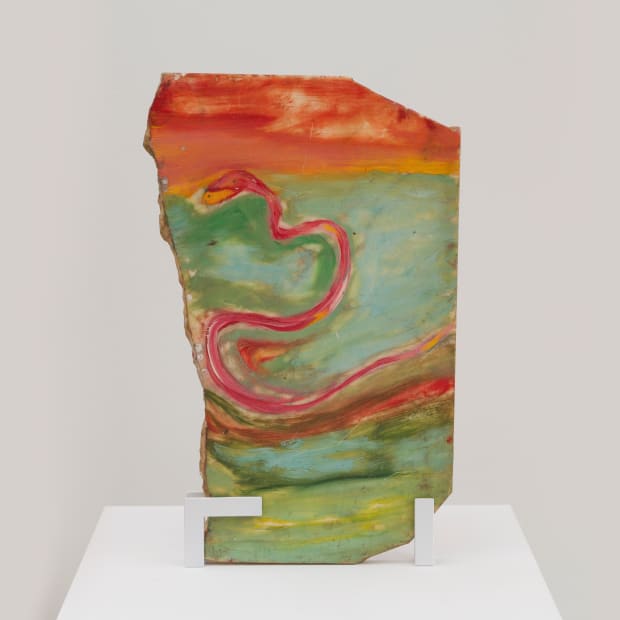Kathleen White, Snake/Palette, 1989-1990