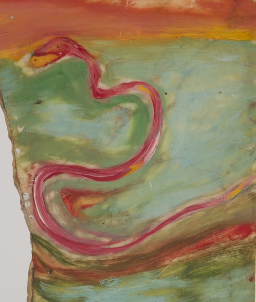 Kathleen White, Snake/Palette, 1989-1990