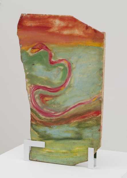 Kathleen White, Snake/Palette, 1989-1990