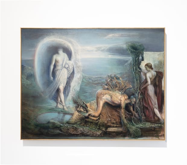 In the broader context of late 20th- and early 21st-century art, Arrivabene’s work aligns with a renewed interest in spirituality...