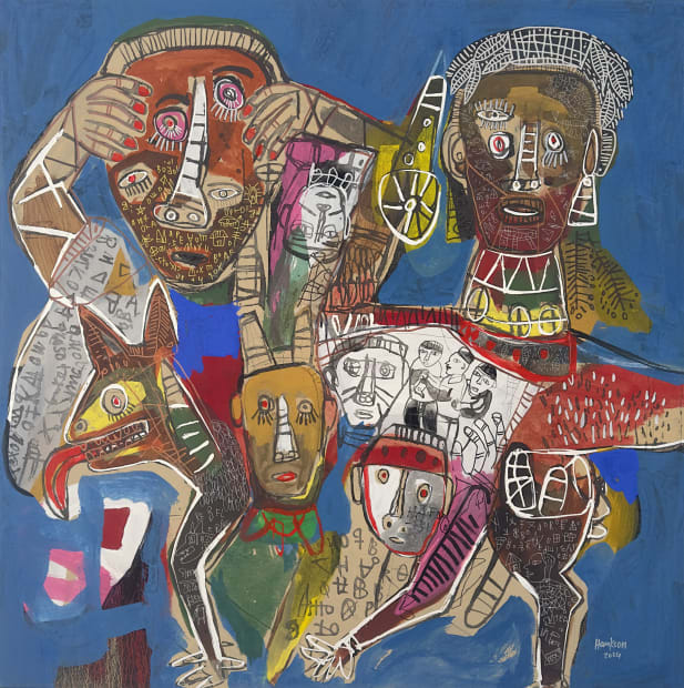 “The artists who influenced me at that time were Antoni Tàpies, for the depth, the spontaneity, the right gesture, Dubuffet,...