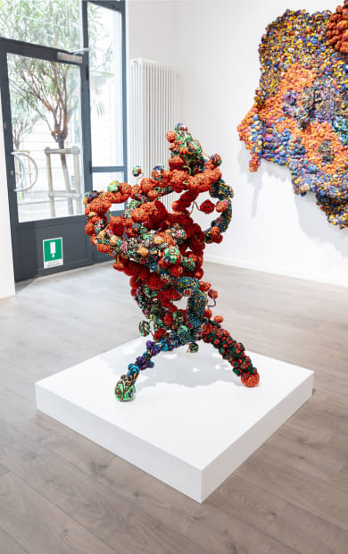 sculptural works , a 360 degrees vision of the artist