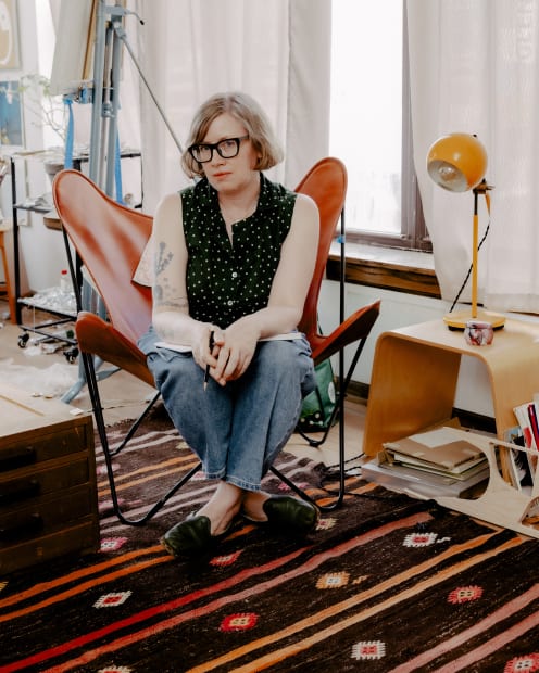 Alice Tippit (b. 1975 Independence, KS) lives and works in Chicago, IL. Playfully erotic, Tippit’s surrealist-inspired canvases function as visual...