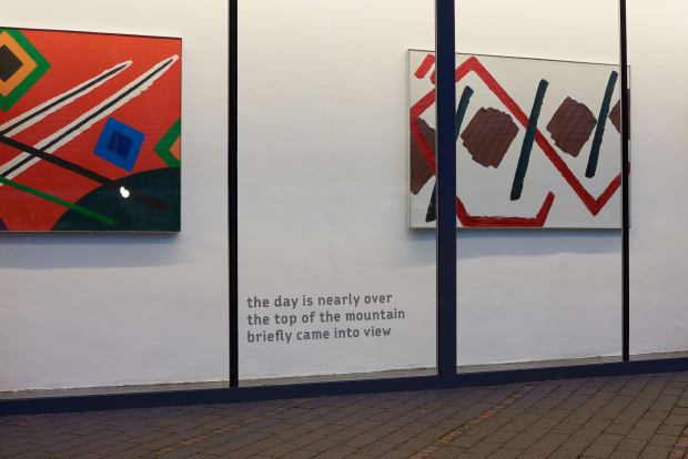 why the rush, do you know when your work is done, Vitrine Bermondsey, London, 29.02.24–19.05.24