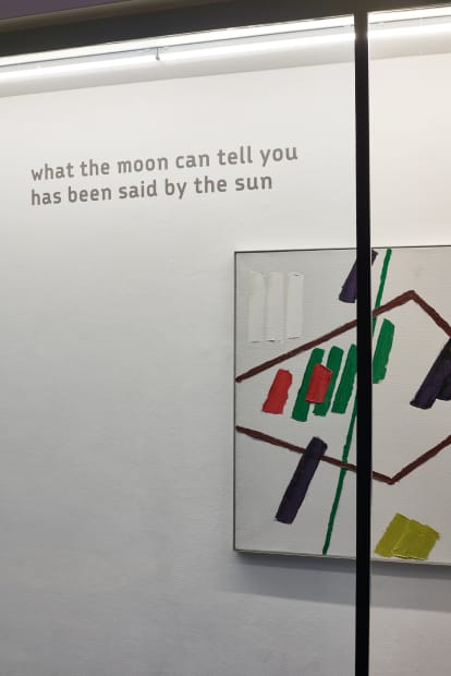 why the rush, do you know when your work is done, Vitrine Bermondsey, London, 29.02.24–19.05.24